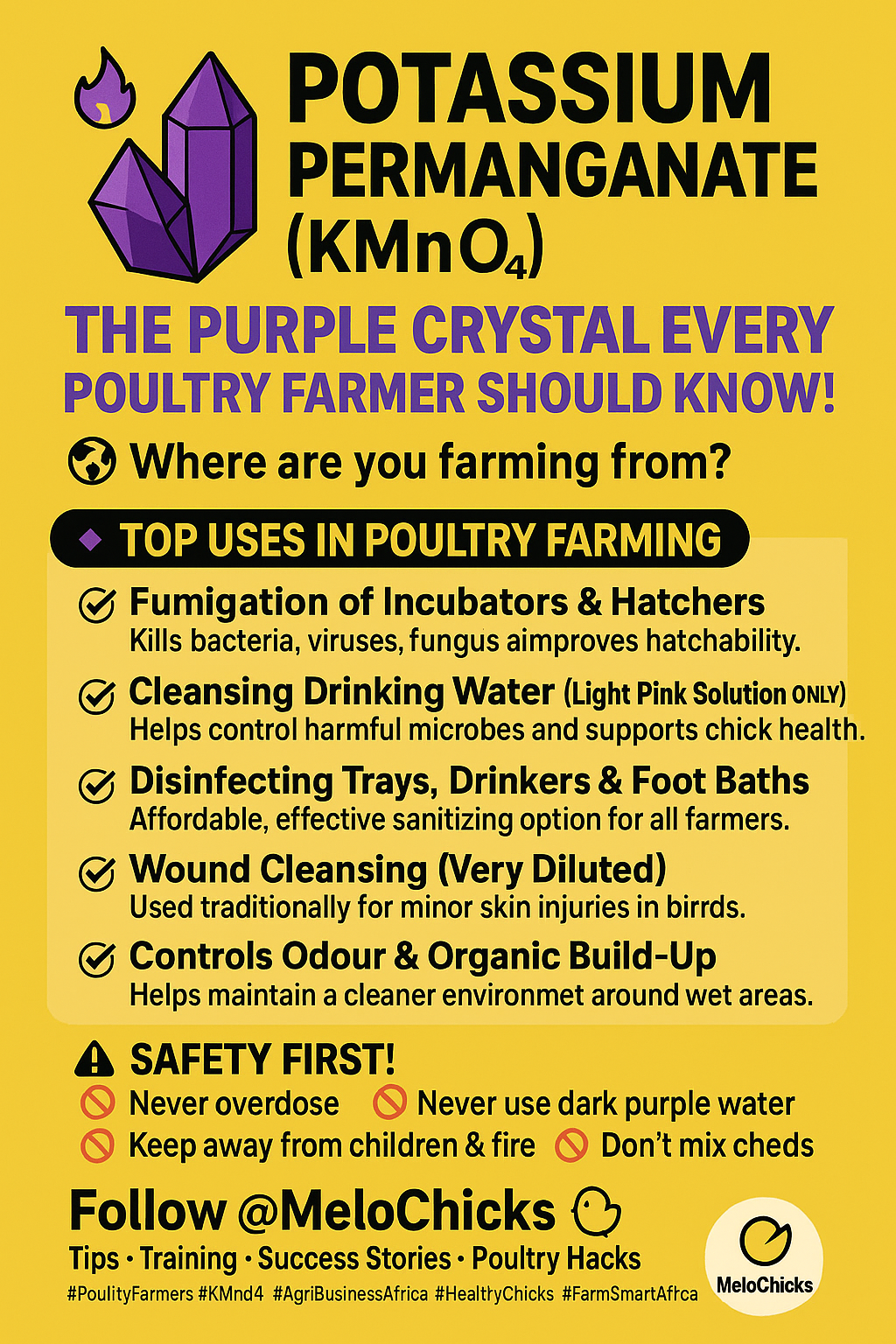 Purple crystal every farmer should know