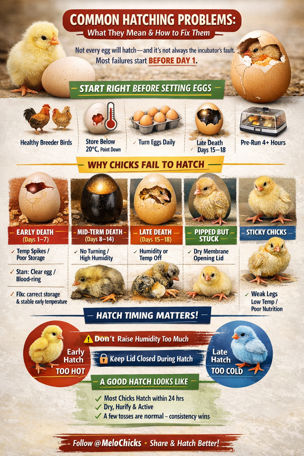 Common Hatching Problems — and What They Really Mean