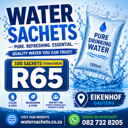 Water sachets