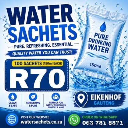 Water Sachets R70