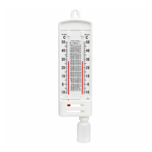 Wet and Dry Hygrometer